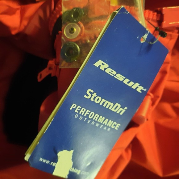 NWT Result StormDri performance outerwear 3 in 1  jacket Red R068X XL - Picture 9 of 13